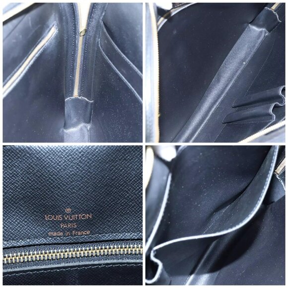 LOUIS VUITTON Epi Porte Documents Voyage Business Bag Black - Picture 16 of 16